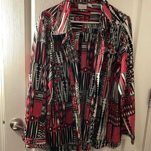 2X Kim Rogers blouse, but not front pockets